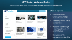 Read more about the article Free Webinar Series: “KETMarket Introduction: Features, Insights, Q&A”
