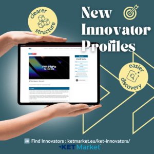 Read more about the article KETMarket Innovator Profiles Upgraded